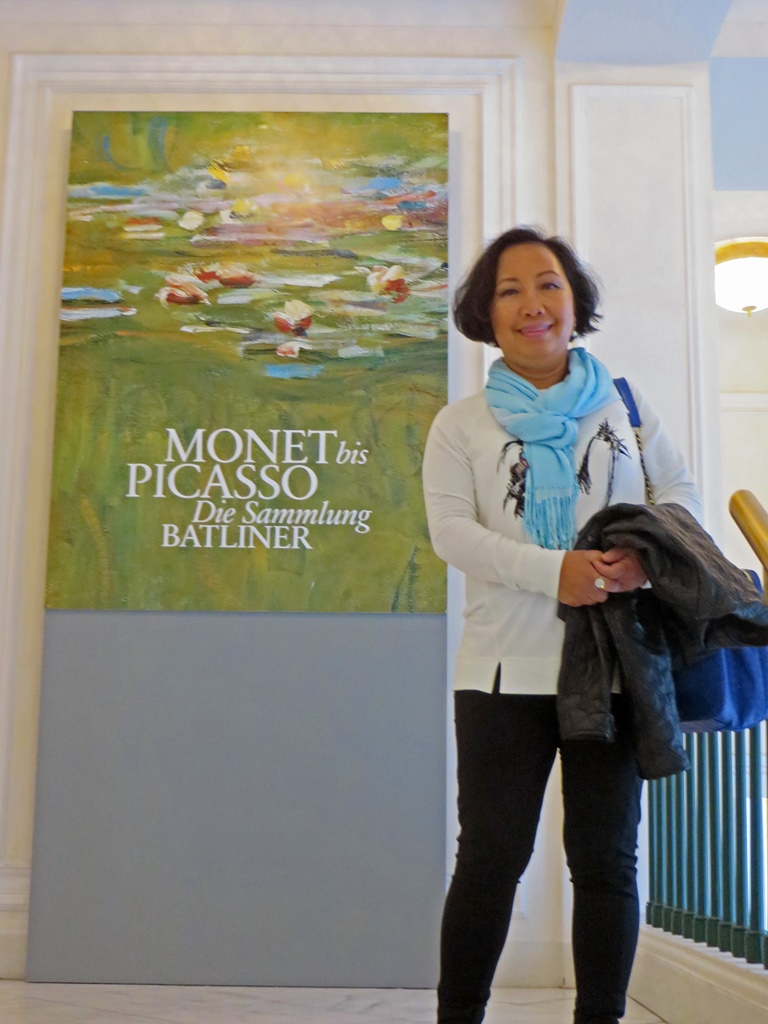 Nella and Monet to Picasso Poster